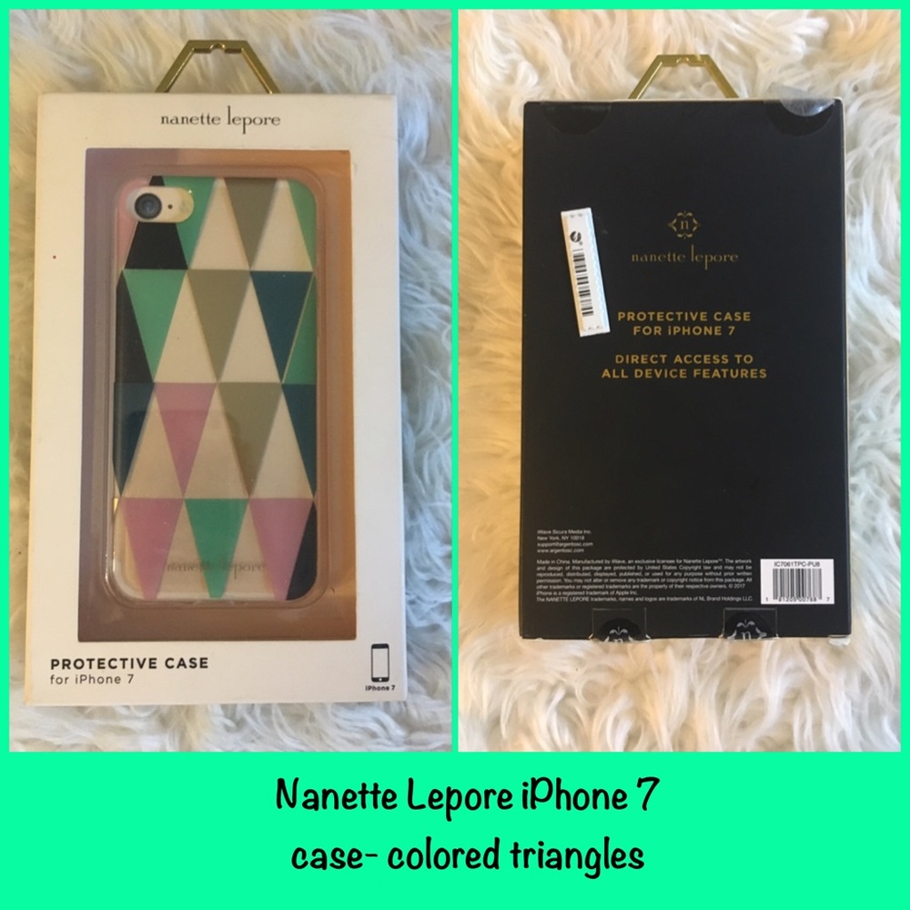 Nanette Lepore iPhone case. iPhone 7 case.